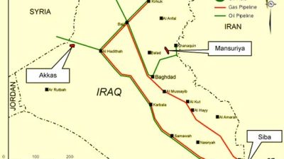 Gas map